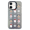 For iPhone 11 Christmas Series PC Full Coverage Pattern Phone Case(CK060 Black)