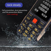 K1+ 4G Elder Rugged Phone, 2.6 inch, 1500mAh Battery, LED Flashlight, Network: 4G, Dual SIM, SOS, Plug:US Plug(Black)