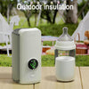 18W 6000mAh Baby Bottle Warmer With Digital Display 6 Levels Temperature Adjustment NNQ-2