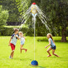 Rotating Sprinkler Flying Children Water Toys, Color: Yellow Rocket + 2 Joints + 3m Tube
