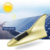 Solar Shark Fin High-positioned Alarm Light(Black)