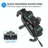 WUPP CS-1848B2 15W Motorcycle Wireless Fast Charging Phone Navigation Holder, Style:Handlebars