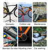 ENLEE T802 Bicycle Parking Rack Road And Mountain Bike Insertion Maintenance Stand(Red)