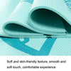 YM15C Portable Travel Thick Fold Yoga Pad Student Nnap Mat, Thickness: 5mm (Purple Print)