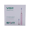 VGR V-805 IPX7 USB Magnetic Suspension Sonic Shock Toothbrush with Memory Function(Pink)