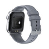 QS08 PRO 1.83 inch BT5.2 Smart Sport Watch, Support Sleep / Heart Rate / Blood Oxygen / Temperature / Blood Pressure Health Monitor(Silver+Grey)