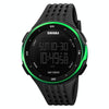 SKMEI 1219 Men Multi-Function Electronic Watch Outdoor Sports Watch(Green)