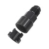 HF072-BK LS LS1 LS3 Fuel Rail Quick Connect Fitting Line Adapter AN6 3/8 Tube