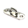 316 Stainless Steel Oval Boat Plate Seat Hand Rowing Boat Fixed Seat Accessories, Specification: 75mm