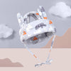 Baby Breathable Anti-fall Head Protective Cap Baby Protective Cap Toddler Bumper Cap, Spec: Gray Forest Antlers