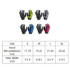 Boodun Bicycle Gloves Long Finger Cycling Glove Sports Outdoor Elastic Touch Screen Gloves, Size: L(Silver)