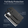 For Samsung Galaxy A36 5G RedPepper Box PC Hybrid TPU Phone Case(Black)