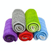 Spray Mop Replacement Pads Reusable Microfiber Floor Mops Refills 14x46cm Red