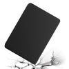 For Samsung Galaxy Tab A 10.1 2019 T515/T510 Dual-Folding Horizontal Flip Tablet Leather Case with Holder (Black)