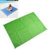 Outdoor Portable Waterproof Picnic Camping Mats Beach Blanket Mattress Mat 200cm*140cm(Green)