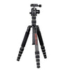 BEXIN BX255C K30 Portable Carbon Fiber Tripod for Camera Dslr
