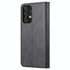 For Samsung Galaxy A23 5G AZNS Skin Feel Calf Texture Horizontal Flip Leather Phone Case(Black)