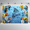 1.25x0.8m Holiday Party Photography Background Halloween Decoration Hanging Cloth, Style: WS-207