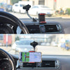 Suction Cup Long Soft Hose Windshield Car Mobile Phone Clip Bracket(Gray Box Packaging)