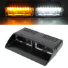 DC 12V 4.2W 16LEDs Crystal Lamp Beads Car Windshield Warning Lamp 18 Flash Patterns(Adjustable)