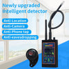 RF Bug Detector, Anti-Spy Camera Finder, GPS Tracker Detector (EU Plug)