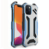 For iPhone 11 R-JUST Shockproof Dustproof Armor Metal Protective Case(Blue)