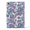 For Samsung Galaxy Tab S6 Lite 3D Painted Pattern Leather Tablet Case(Swirl)