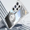 For Samsung Galaxy S25 Ultra 5G 360 Holder MagSafe Acrylic Hybrid TPU Phone Case(Grey)