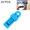 20 PCS Outdoor Tent Awnings Windproof Fixing Clip Multifunctional Wind Rope Buckle (Blue)
