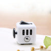 3 PCS Decompression Cube Toy Adult Decompression Dice, Colour:  White+black