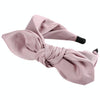 Rabbit Ears Cloth Bow Headband Girls Hair Hoop Bands Accessories(Pink)