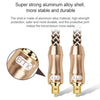 0.5m EMK OD6.0mm Gold-plated TV Digital Audio Optical Fiber Connecting Cable