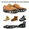 30 Point Cleats Crampons Spikes for Walking, Jogging, Hiking, Mountaineering Ice Snow Grips, Size: S()