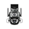 4MP Dual Lens Zoom WiFi Security Camera Colour Night Vision - EU Plug