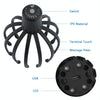 Electrical Scalp Massager Multi-Claw Vibrating Stress Relief Stimulating Hair Scratcher(Black)