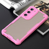 For Samsung Galaxy S23+ 5G Armor Glaze PC Hybrid TPU Phone Case(Pink)