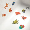 PEVA Non-slip Sticker Bathroom Bathtub Cartoon Non-slip Sticker, Model: 10 Big +10 Small Flowers