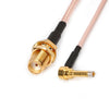 RG178/316 MS156 Male to SMA Female Test Cable 35cm