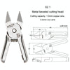 HSD S2.1 Pneumatic Scissor Blade Cutting Metal Plastic Model Shears Tool