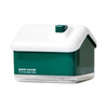 QB2020-008-G1 Mini Snow House Air Humidifier USB Bedroom Christmas Humidifier(Green)