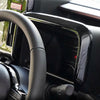 For 2024 Suzuki Spacia MK04 Series Right-hand Drive Center Console Decorative Frame(Silver)