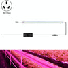 LED Plant Lamp Household Full Spectral Filling Hard Lamp Strip, Style: 30cm 1 Head(Pink Light AU Plug)