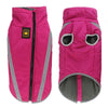 Dog Coat XL Rose Red - Waterproof, Reflective, Fleece Lined Winter Jacket