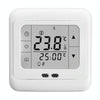 LYK-109 Thermoregulator Touch Screen Heating Thermostat for Warm Floor/Electric Heating System Temperature Controller(White)