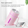 ML-S2 Water Cup Shape Intelligent Mute LED Night Light Atomized Humidifier Air humidification Machine(Pink)