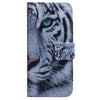 For Realme 13+ Global Coloured Drawing Flip Leather Phone Case(Tiger)