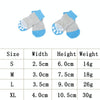 Dog Socks 4 Pack, Anti-Slip, Cotton, Indoor, Dark Grey, Medium