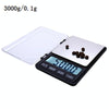 XY-8007 3.5 inch Display High Precision Electronic Scale  (0.1g~3000g), Excluding Batteries