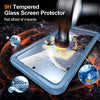 For Samsung Galaxy S25+ 5G Tempered Glass MagSafe Phone Case(Sky Blue)