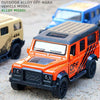 1:43 Alloy Car Model Off-road Car Two-door Pull-back Boy Car Toy(Random Color Delivery)